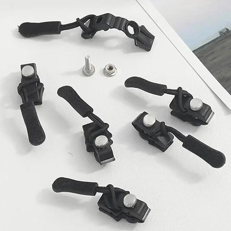 1/3/6Pcs Universal Instant Zipper Repair Replacement Sliding Teeth Rescue Zipper Sliders Zipper Pull Sewing Supplies