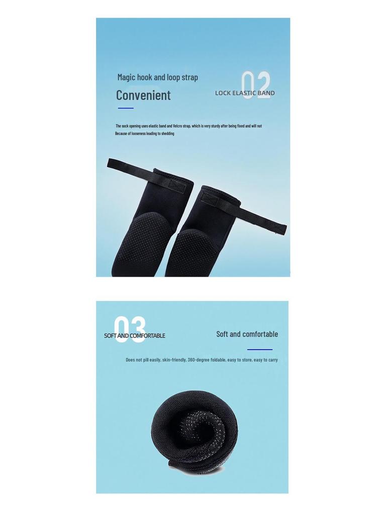 3mm Non-slip Diving & Snorkeling Socks, Warm and Wear-resistant, Long/Short Tube, Ideal for Beach and Water Sports.