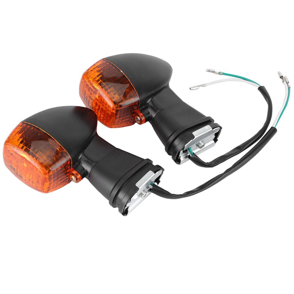 2pcs Motorcycle Turn Signal Light Yellow Light Fit for Kawasaki ZX900 Ninja ZX9R