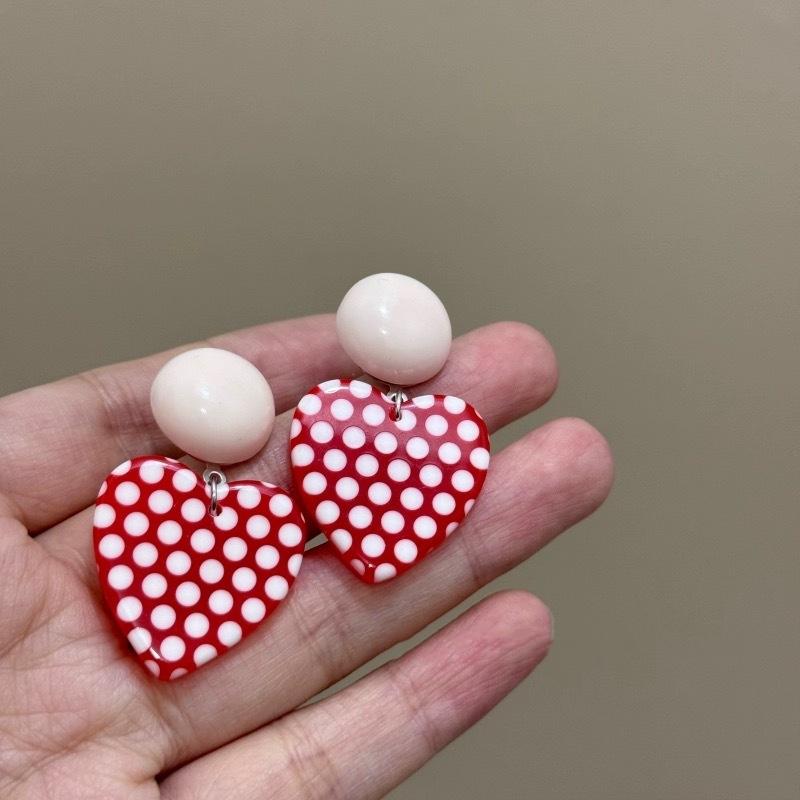 Adorables Boucles d'Oreilles Clips en Acrylique Fleur Pour Femmes Bohème Coréen Grand Géométrique Rond Carré Long Pendant Boucle d'Oreille Clip Bijoux