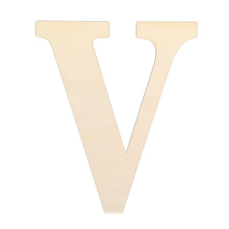 30cm Wooden Letters For Wall Decorations Crafts Nursery Kids Baby Room Alphabet Name DIY Word Wedding Party Art Home Decor