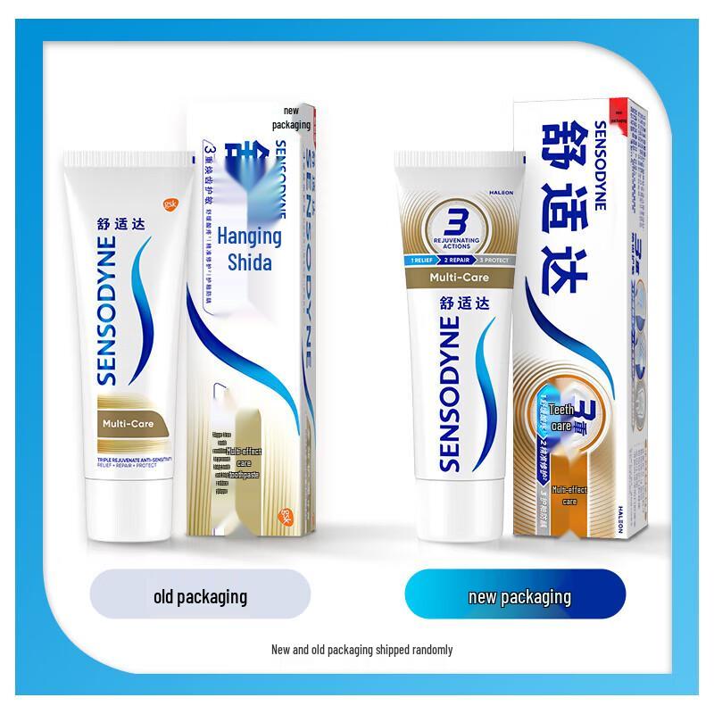 Sensodyne Multi-Action & Zhonghua Mint Toothpaste Pack