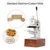 ZONESUN Multifunction Hot Foil Stamping Machine WT-90XTS Infrared Locator Leather Wood Paper Heat Press Machine with Drawers
