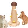 M-Modern-Sisal Scratching Post Mushroom Protection Furniture For Cats Itching Facilities Cat Trees Accessories Pet Products
