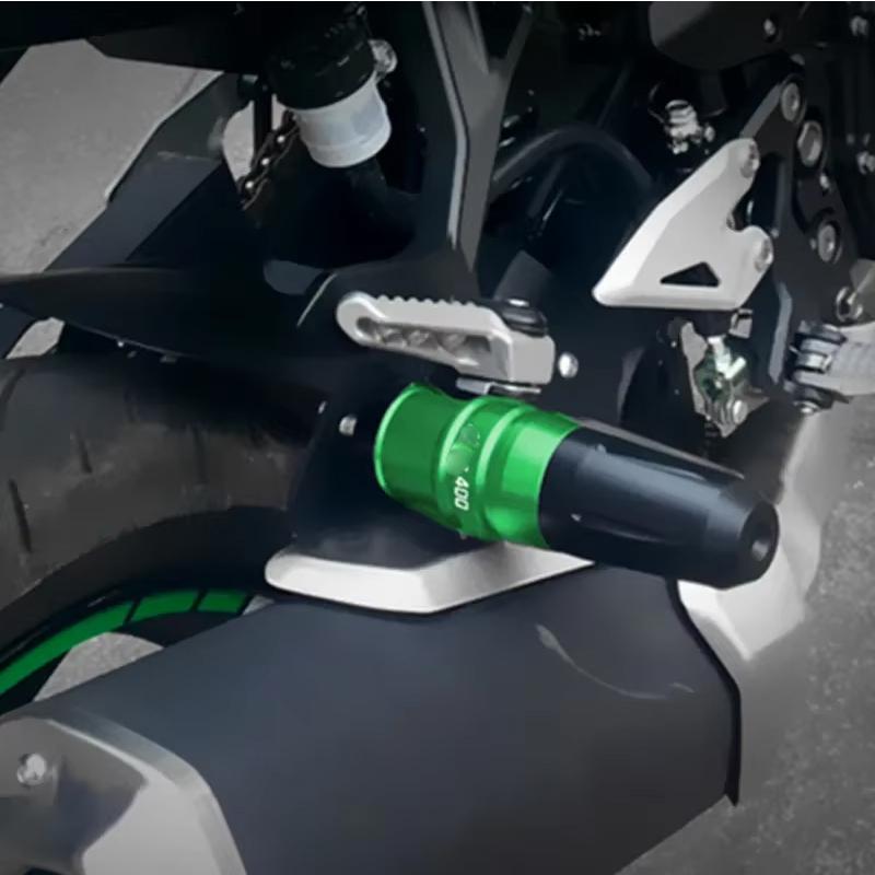 For 400 2018-2023 Motorcycle CNC Crash Pads Exhaust Sliders Crash Protector