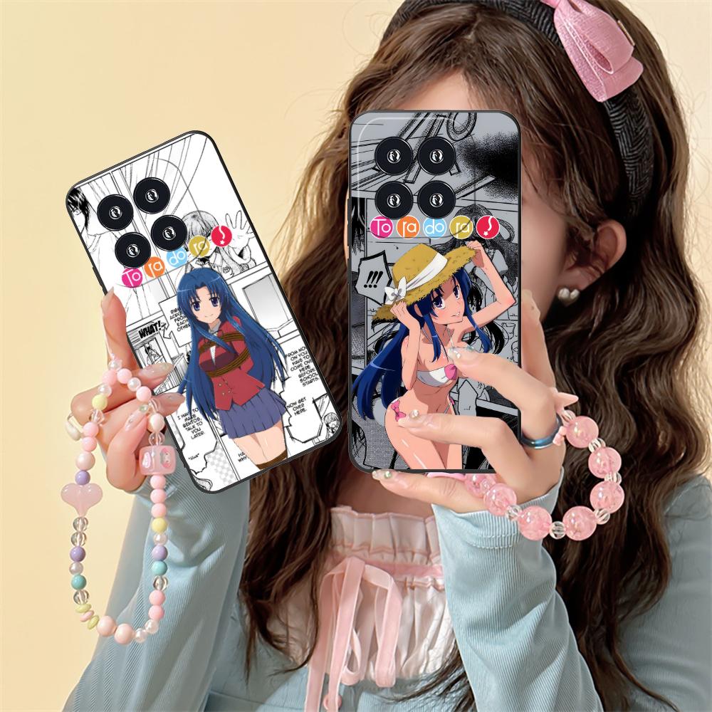 Toradora Kawashima Mobile Phone Case for Xiaomi 15 14 13 12 Mi 11 T Ultra Lite Pro S X 5G Colorful Printing Cover Pretty Luxury