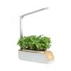 Intelligent Indoor Hydroponic Gardening System With Adjustable LED Grow Light For Vegetables Herbs Soil And Water Plant