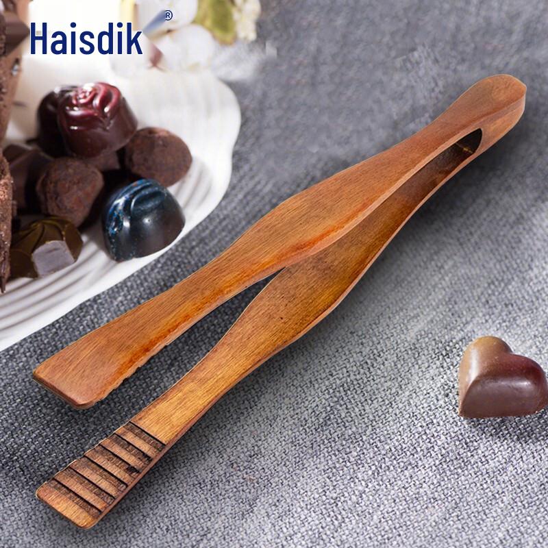 

Haistick Nanmu Wooden Food Tongs Food Clip