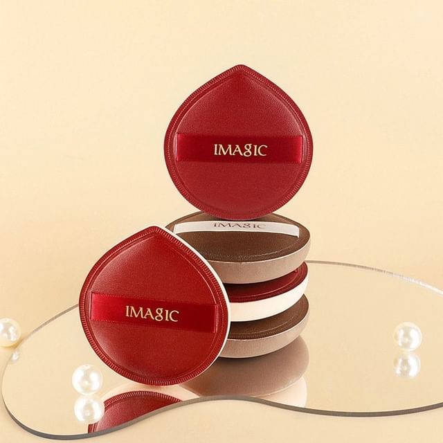 IMAGIC - Water Drop Marshmallow Powder Puff - 2 Colors 01# Red