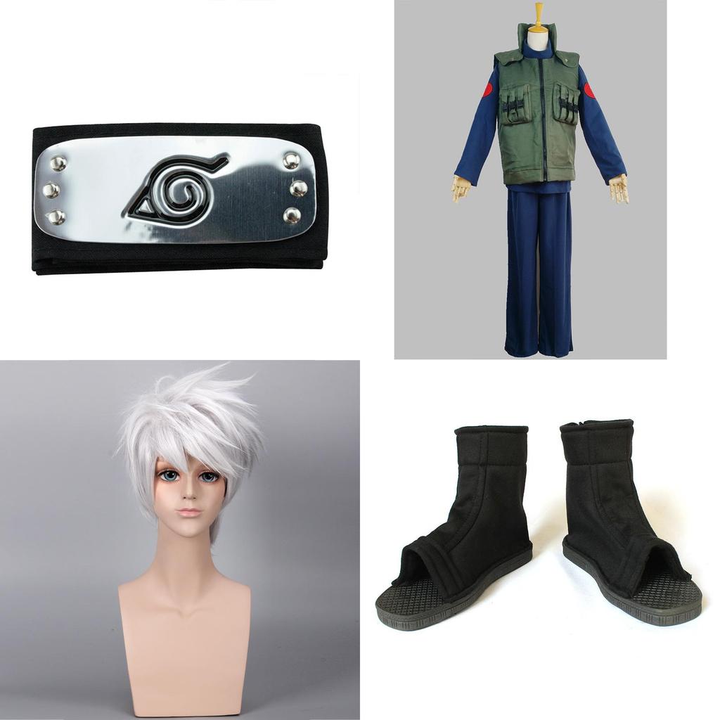 Versatile New Naruto Cosplay Costume Kakashi Hatake Full Suit For Every Occasion