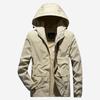 Giacca Primavera Autunno Uomo Trend Versatile Tinta Unita Outdoor con Cappuccio Marea
