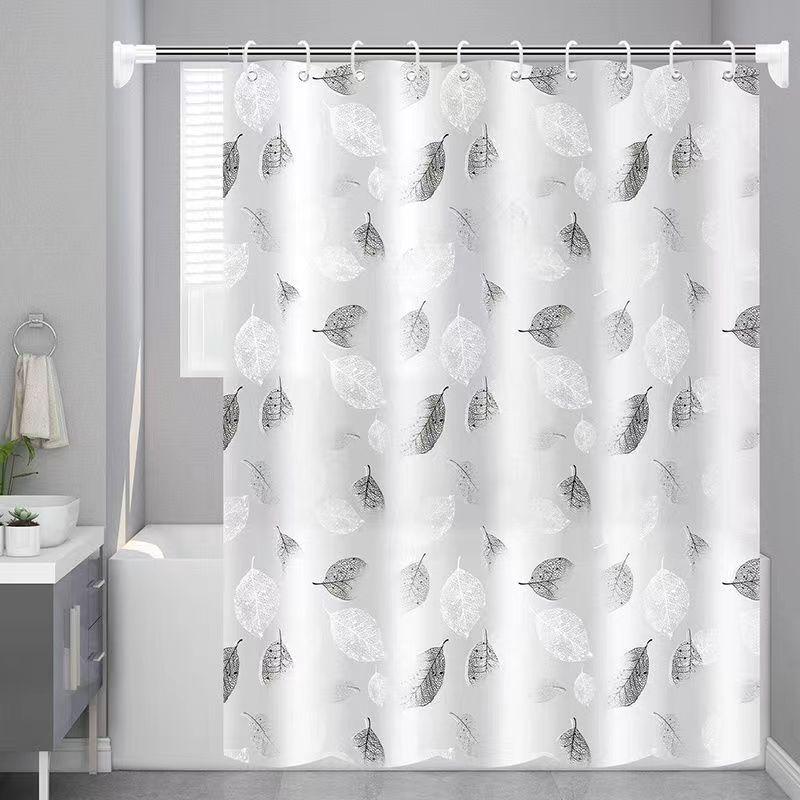Waterproof and Mildew-Proof PEVA Shower Curtain