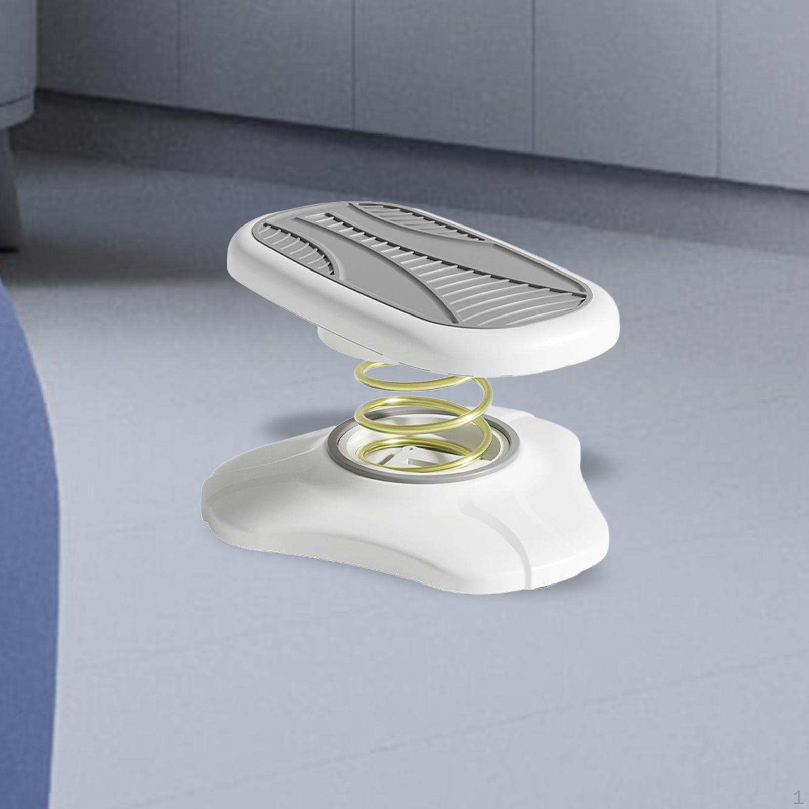 

Multi-Function Spring Sports Pedals, Footstool under Desk, Multi-Purpose Non-Slip Toilet Stool for сірий колір