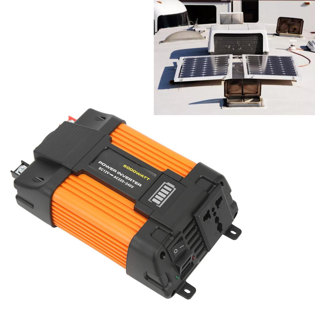 Portable Solar Power System 4000W Power Inverter 30A 12V 24V Solar Charge Controller 18W 18V Solar Panel Kit 500W 12V To 110V