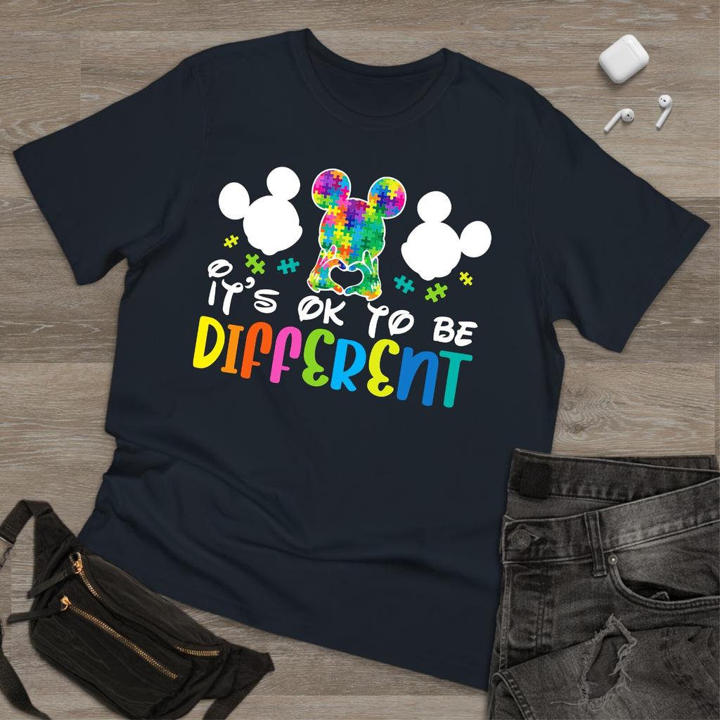 Mickey Its Ok To Be Different Autism Awareness Tee Adult Kid Unisex Xmas Puzzle