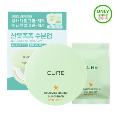 Projet de Recharge Kim Jeong-moon Aloe Aqua Mild Cooling Sun Cushion (25g+recharge)