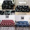 Luxurious Stretch Sofa Covers For 1/2/3/4 Seater Protection In Elegant Black And Red