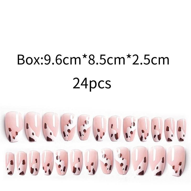 

Ручная работа Носибельный Дизайн Ногтей Мода Повседневный Простой Изысканный Классический Стиль Наклейки для Ногтей