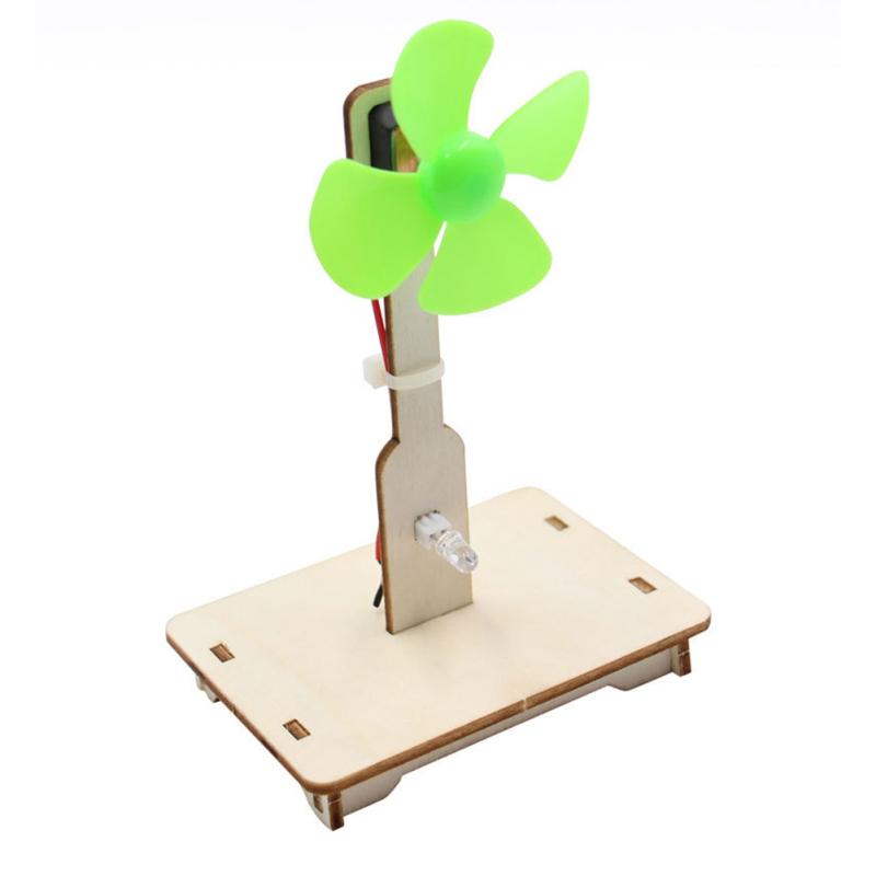 Wind Power Generation Diy Model  Kit Educational Toy For Children Exploring Science Experiment