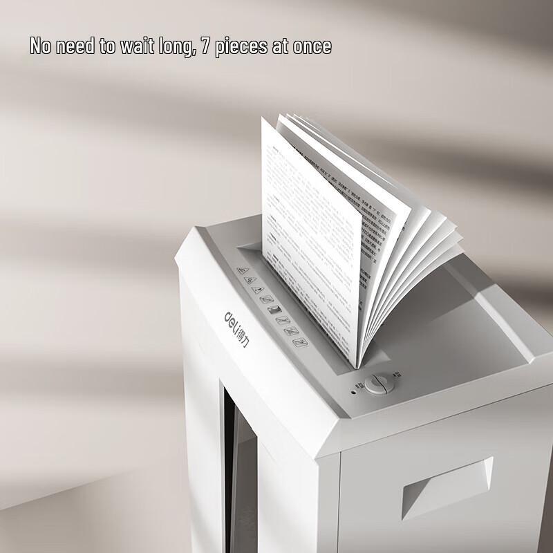 Deli D606 P-6 High-Security Particle-Cut Shredder CN plug (adapter included)
