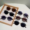 Vintage Round Sunglasses Men Fashion Simple Gradient Outdoor Shades Women  New Retro Trendy Brand Design Sun Glasses