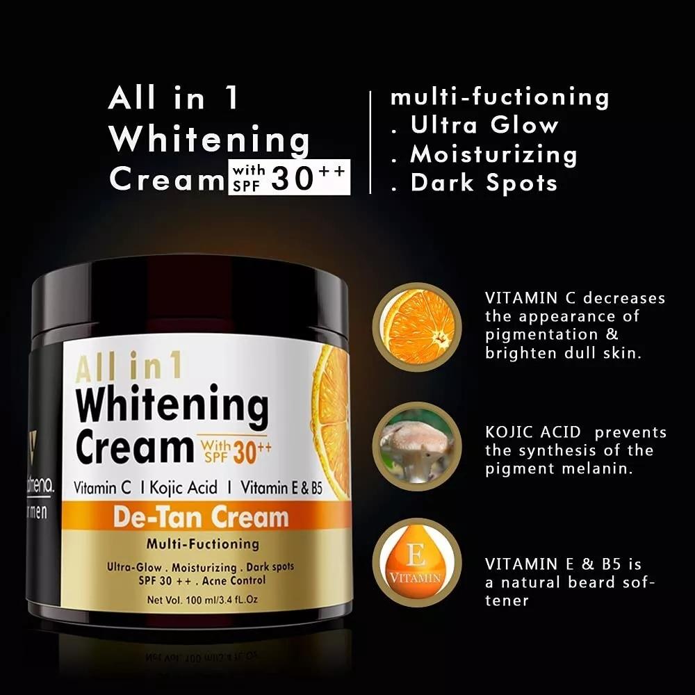 Men's Anti-aging Face Cream 100ml | Can Lighten the Skin | Fine Lines Around the Eyes Repair Skin and Fade Dark Spots