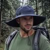 Western cowboy hat with large brim outdoor hiking fisherman hat sun shading sun protection fishing summer hiking hat