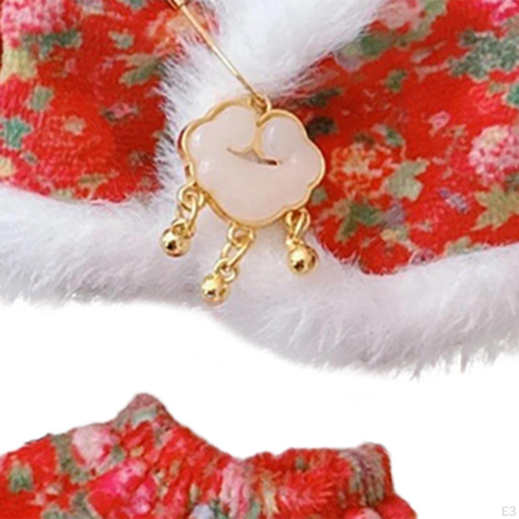 Cotton Doll Clothes Classic Tang Suit Accessories Clothing Dress Up Outifit Cute