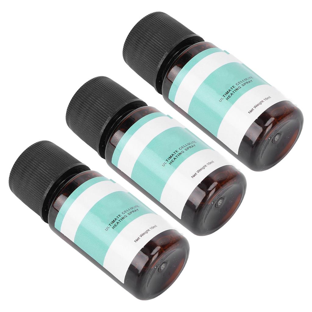 3pcs 10ml Slimming Spray Fat Reduction Cellulite Melting Spray for Belly Thigh Waist