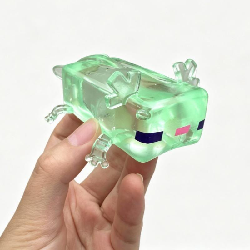 Cute Salamander Fidget Squishes Mini Tabas Squishy Axolotl Squeeze Toy Release Emotions Squishy Toys Slow Rising Decompress Toys