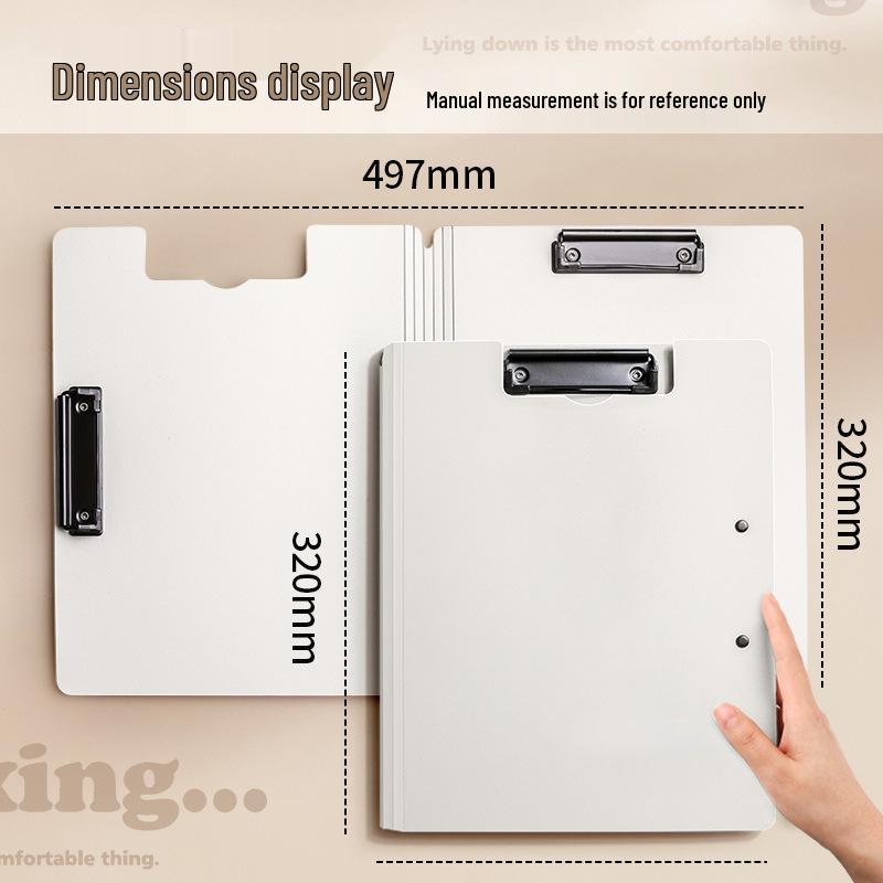 Multifunctional A4 Clipboard and Document Folder for Students and Professionals
