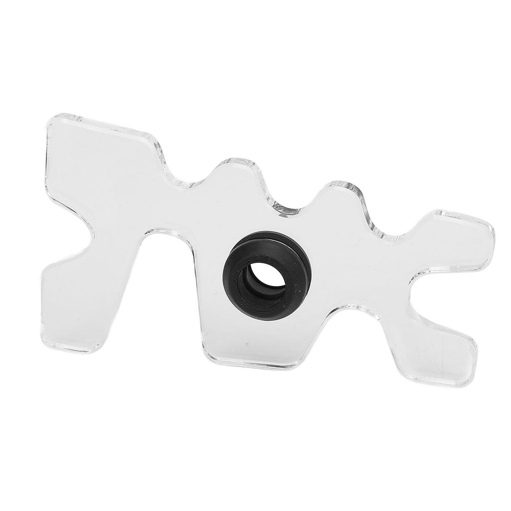 Billiard Cue Bridge Head Acrylic Slip On Adjustable Height Pool Cue Rack Bridge Head for Billiard Cue Long Stand