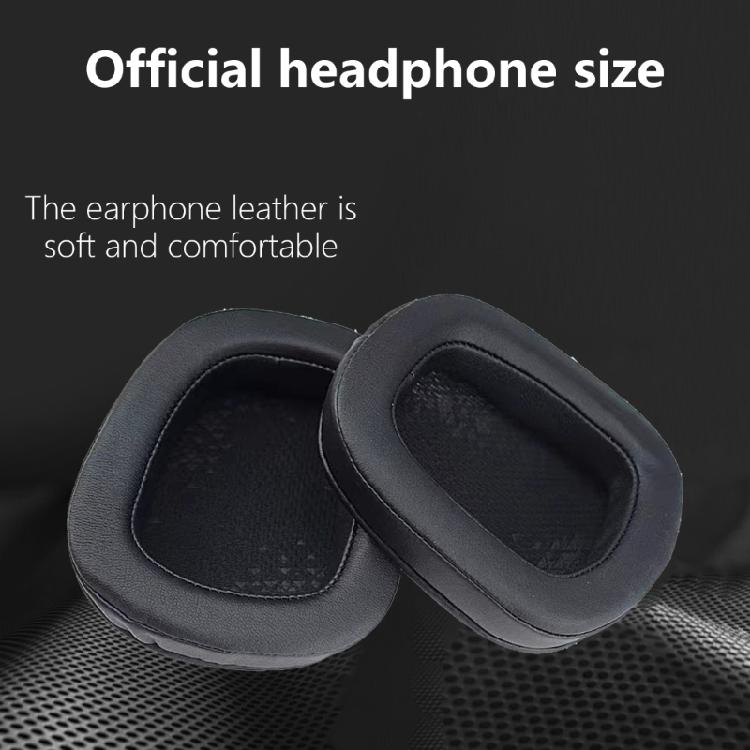 Kopfhörerhülle Ohrpolster Kopfhörer-Ohrmuscheln/Kopfbügelpolster für G633 G933 Ersatz-Ohrpolster Bequemer Tragekomfort