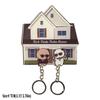 Creative Wall Key Holder Cartoon Keyring Hanger New Bubu Dudu Keychains