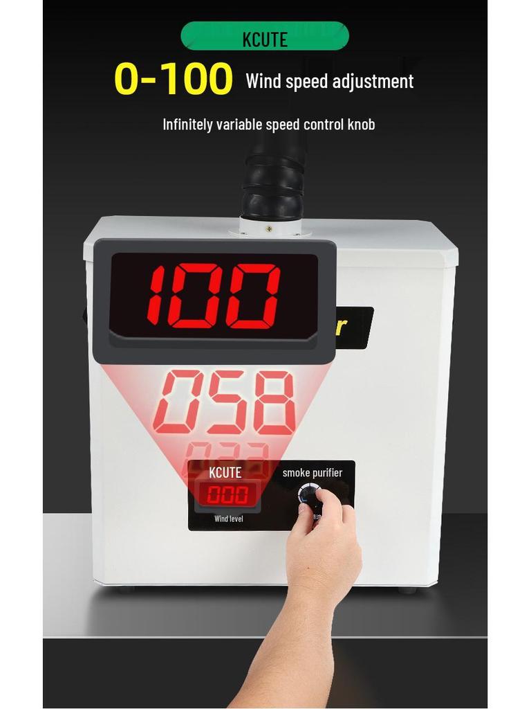 Gold & Silver Smoke Collection Vacuum: Fume Extractor & Purifier for Jewelry Laser Welding & Melting
