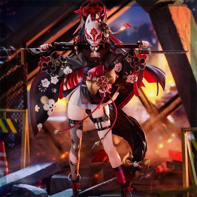 Blue Archive Wakamo Standing Position Game Girl Figure Model Statue Boys Collection Desktop Decoration Ornament Toys Gifts