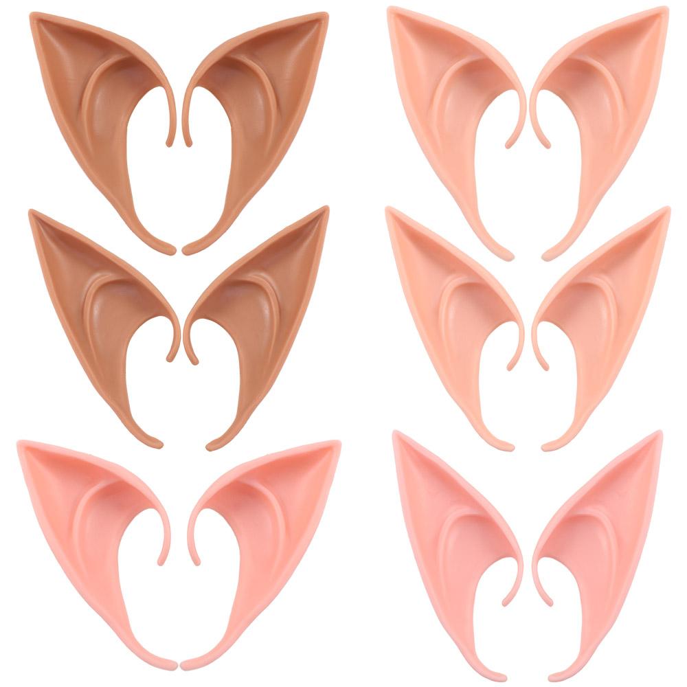 Photography Props Cos Accessories Role Play Women Earrings False Ears Elf Ears Ear Cuff Jewelry