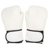 כפפות איגרוף נושמות למבוגרים, לאימון שק אגרופים, קיקבוקסינג, MMA, לבן