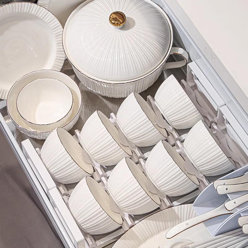 AilanhuiJia DH Brilliant Rhine 36-Piece Dinnerware Set