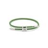Bracciale in Acciaio a Forma di H: Acciaio Inossidabile Regolabile, Oro 3D, Impermeabile, Resistente al Sudore, Design a Corda