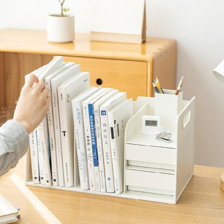 Multifunctional Storage Holder Book Stoppers Pen Holder Book Stoppers Drawer Desk Organizers for Library Dorm