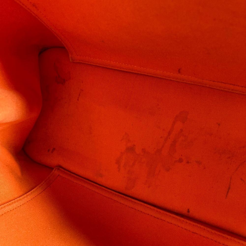 HERMES Kabak Elan PM Kabak Elan PM Shoulder Bag Tote Bag Canvas/Leather Orange