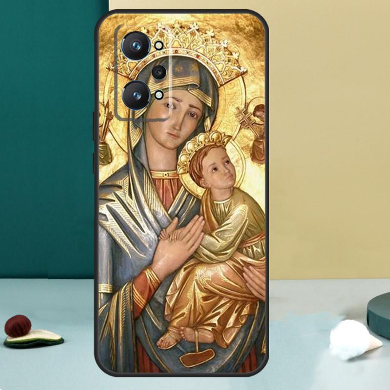 

Virgin Mary For Realme GT 6T 5 6 GT 7 Pro C67 C75 C61 C55 C53 C51 C21Y C25S 10 11 12 13 14 Pro Plus Case Realme C35
