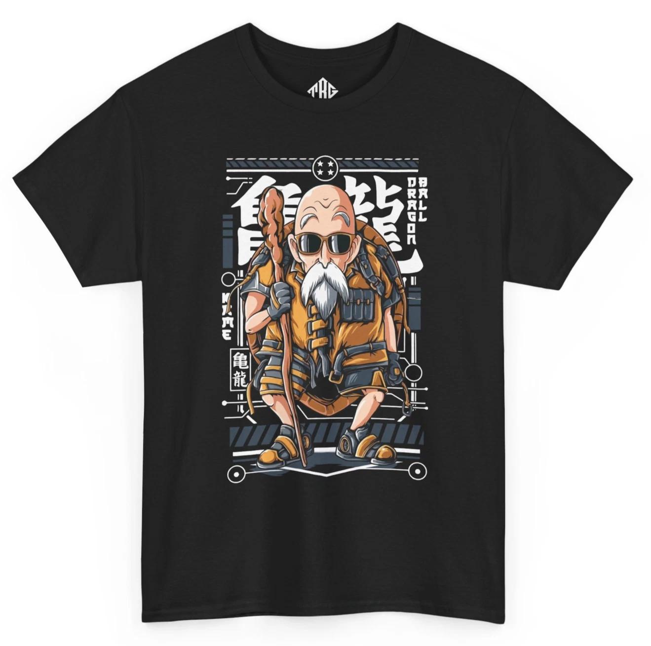 Графическая футболка в стиле аниме «Мастер-воин» Вдохновленная Саянами Косплей 2XL