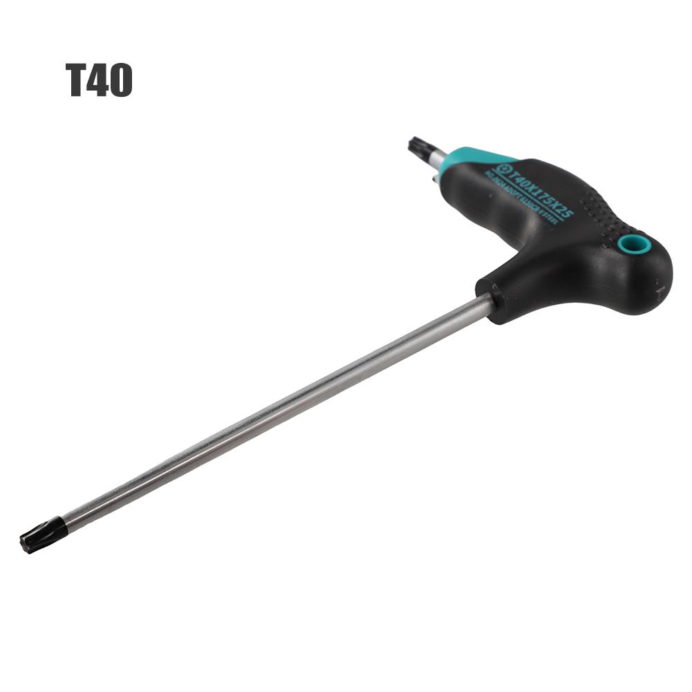 L-Type Double-End Two Way Tamper Proof TorxStar Spanner Key Wrench Screwdriver Hand Tools T 6 T7 T8 10 20 T 25 T27 T 30 T40 T45