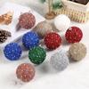Foam Christmas Tree Ball Pendants 6pcs/box Hanging Christmas Ball Pendant Ornament Christmas Baubles Balls Ornaments