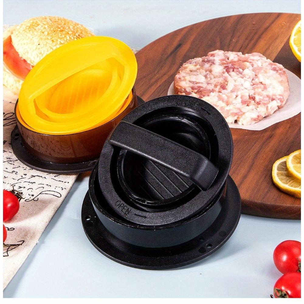2 Pcs/Set Non-Stick Burger Press Mold with 100 oilpaper,Perfect for BBQ,Beef and Small Burger Presses,Restaurant Kitchen Gadgets