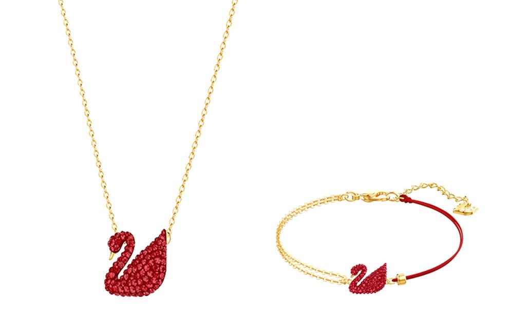 Swarovski Swan Necklaces Women's 5468352