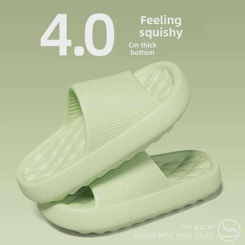 Men's Thick-Soled Non-Slip EVA Sandals: Indoor/Outdoor Summer Slippers