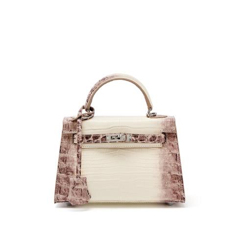 First layer cowhide alligator pattern Kelly